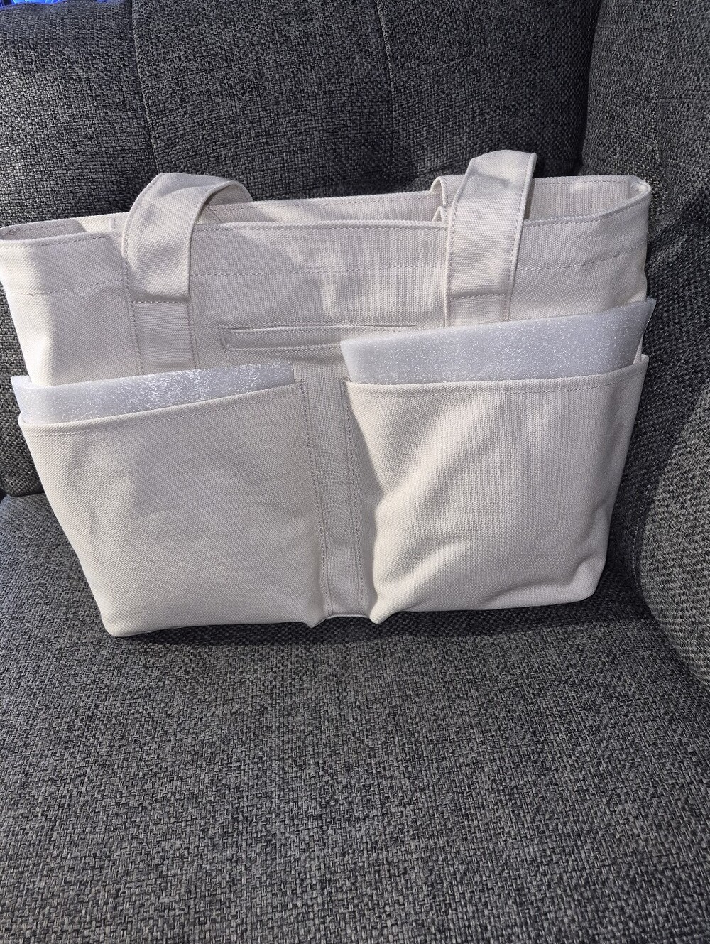 Dagne Dover Small Vida Tote In Color Natural - Picture 3 of 5
